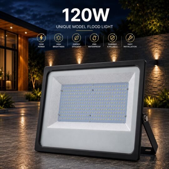 120W Unique Model Flood Light